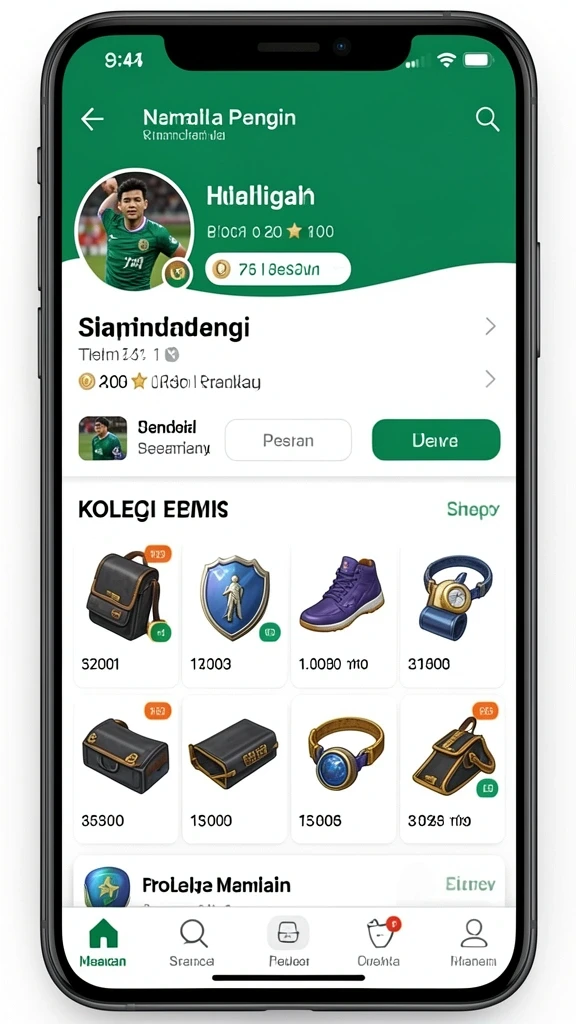 Fitur sosial yang mendukung interaksi antar pemain.
