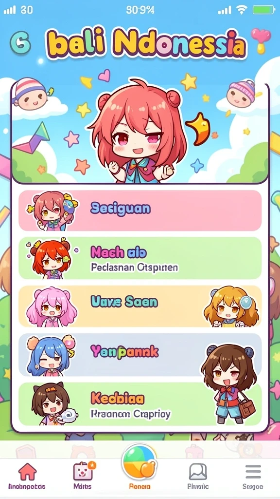 Pemain dapat bersaing di leaderboard yang menegangkan.