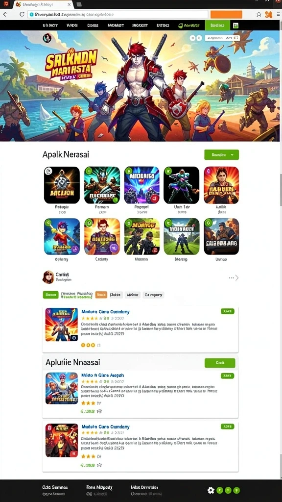 Karakter unik yang bisa dipilih untuk menjelajahi dunia game.