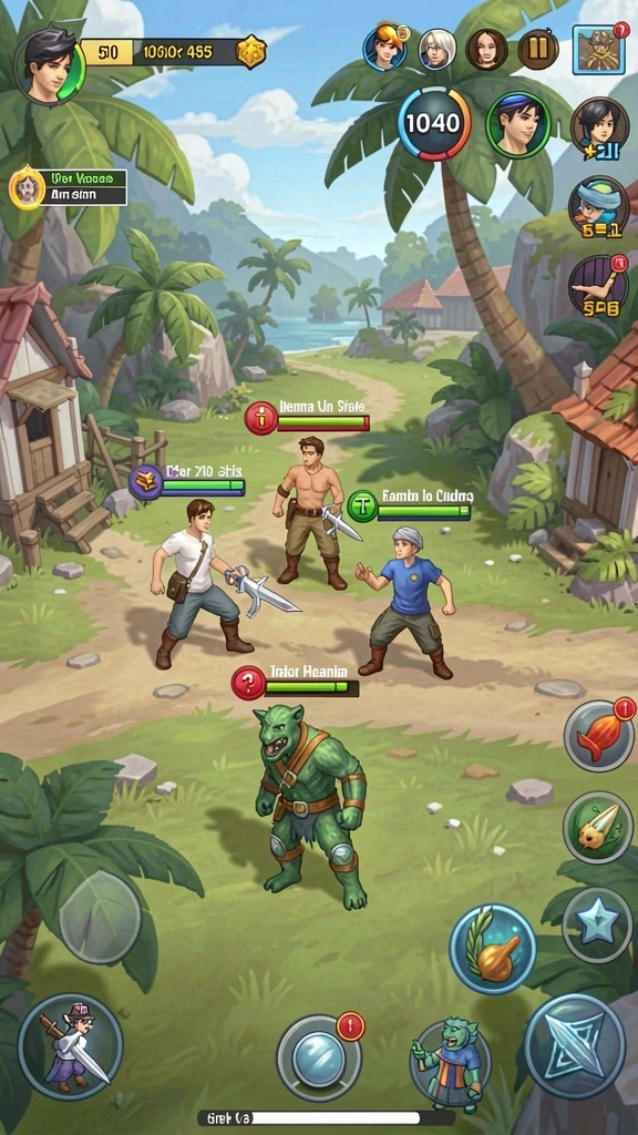 Momen seru saat bermain di mode multiplayer bersama teman.
