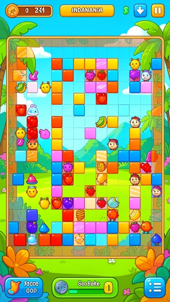 Screenshot menampilkan planet alien yang menakjubkan.