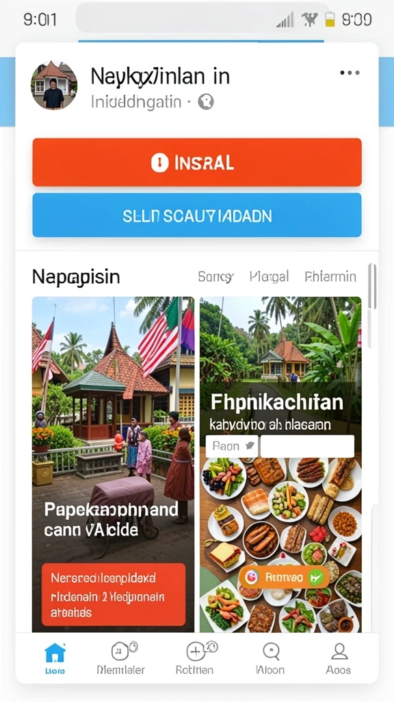 Tampilan antarmuka yang menarik dan user-friendly.