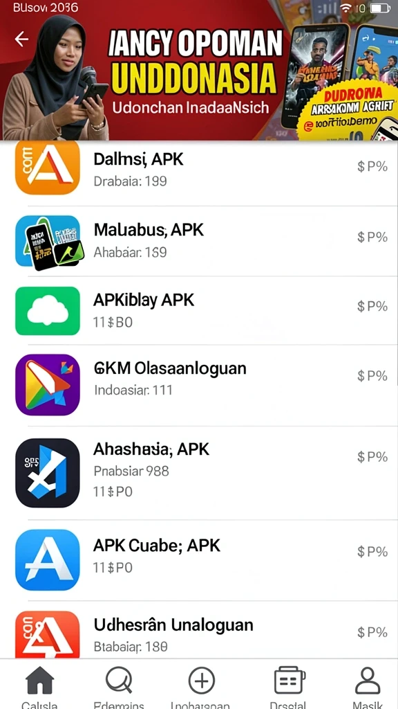 Beragam pilihan permainan yang siap untuk dijelajahi.