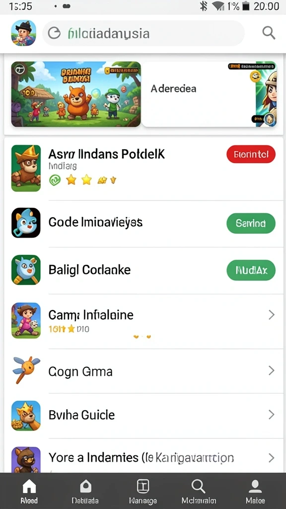Gameplay yang seru dengan berbagai tantangan.