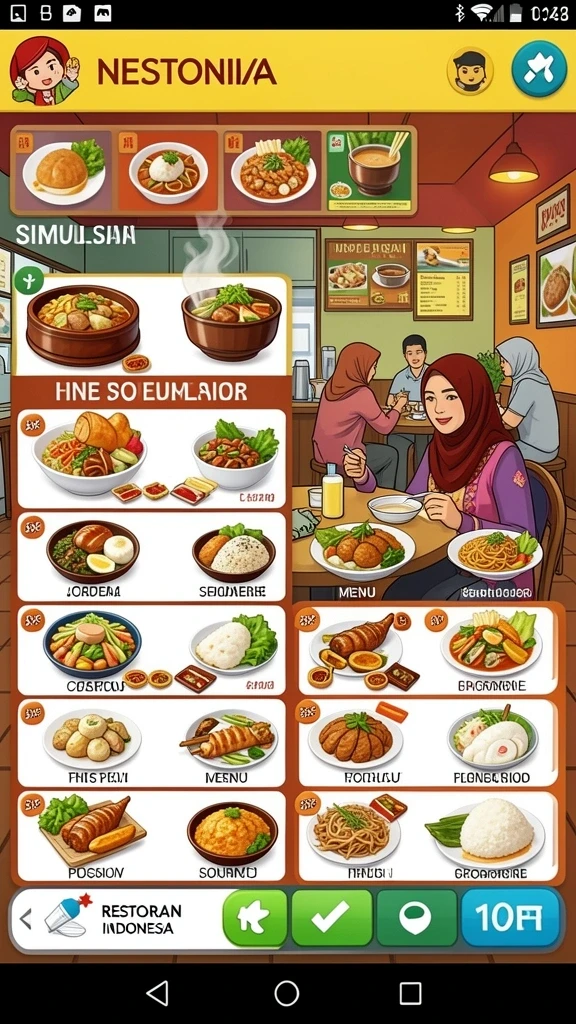 Tampilan antarmuka yang menarik dan intuitif.