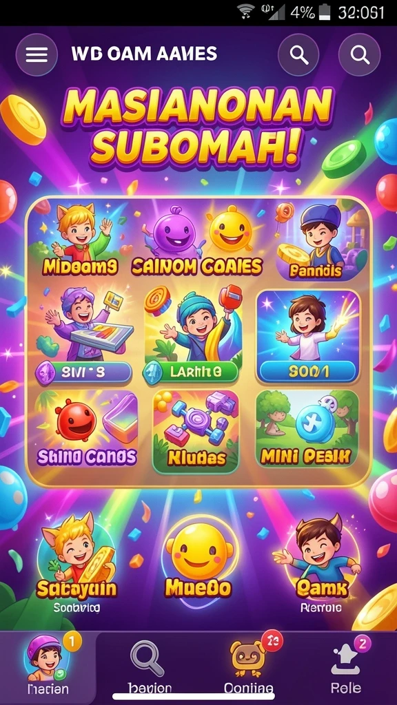 Tampilan utama aplikasi BIMABET yang menarik dan informatif.