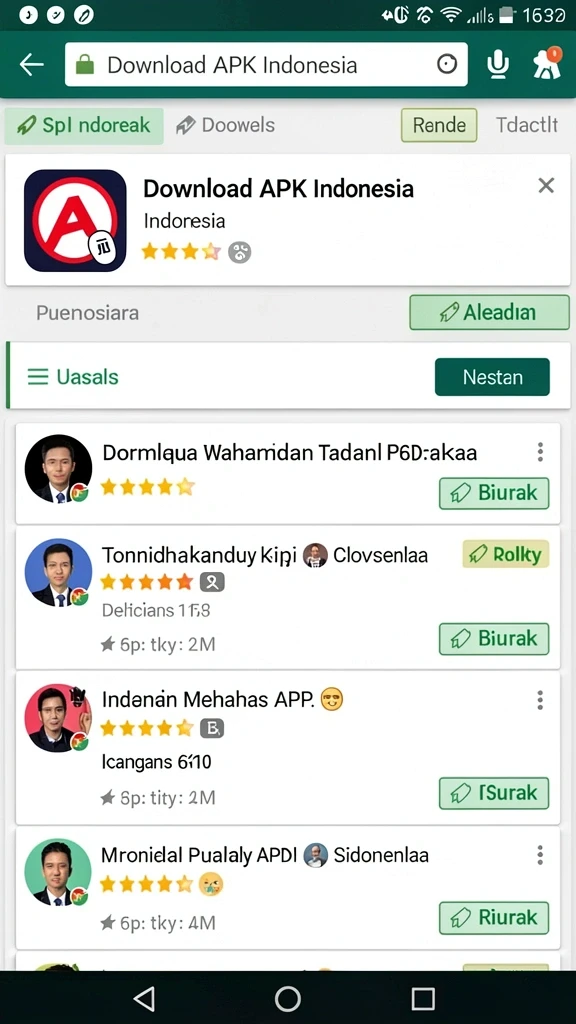 Tampilan antarmuka yang intuitif dan user-friendly.
