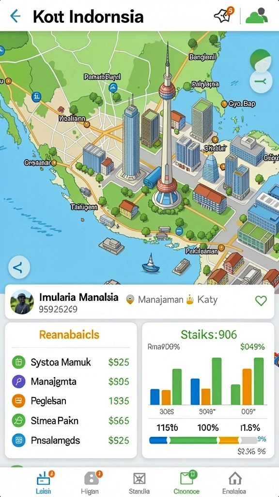 Level baru yang menantang dan penuh petualangan.