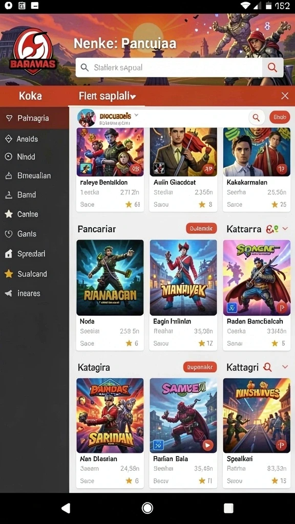 Gameplay yang seru dan penuh tantangan.