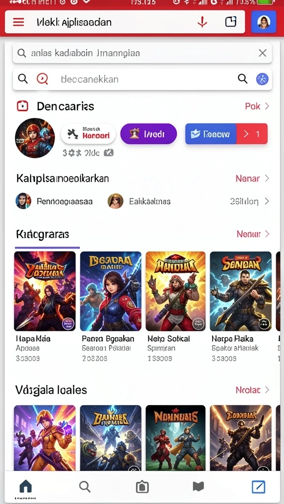 Beragam karakter unik untuk dipilih.