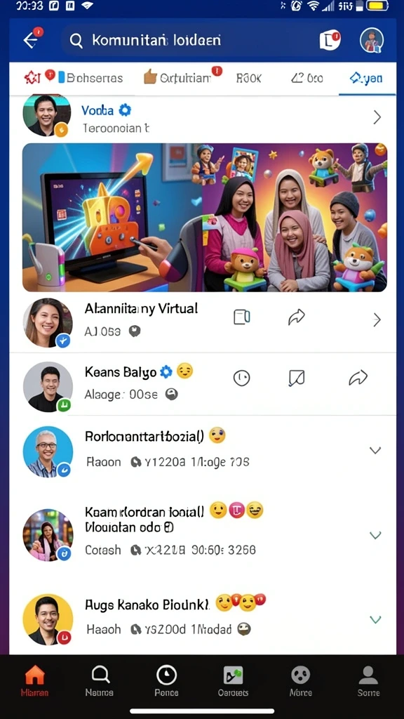 Tangkapan layar dari karakter utama dalam aksi.