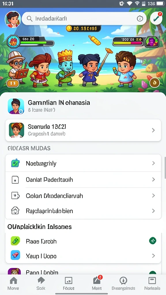 Tampilan fitur bonus yang menggugah selera.