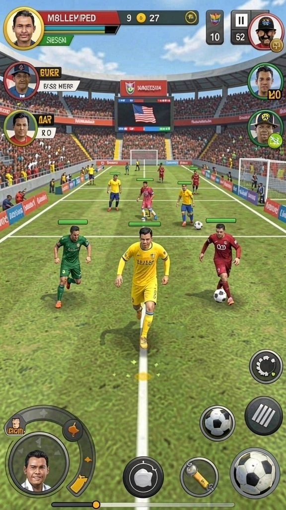 Berbagai mode permainan yang seru untuk dicoba.