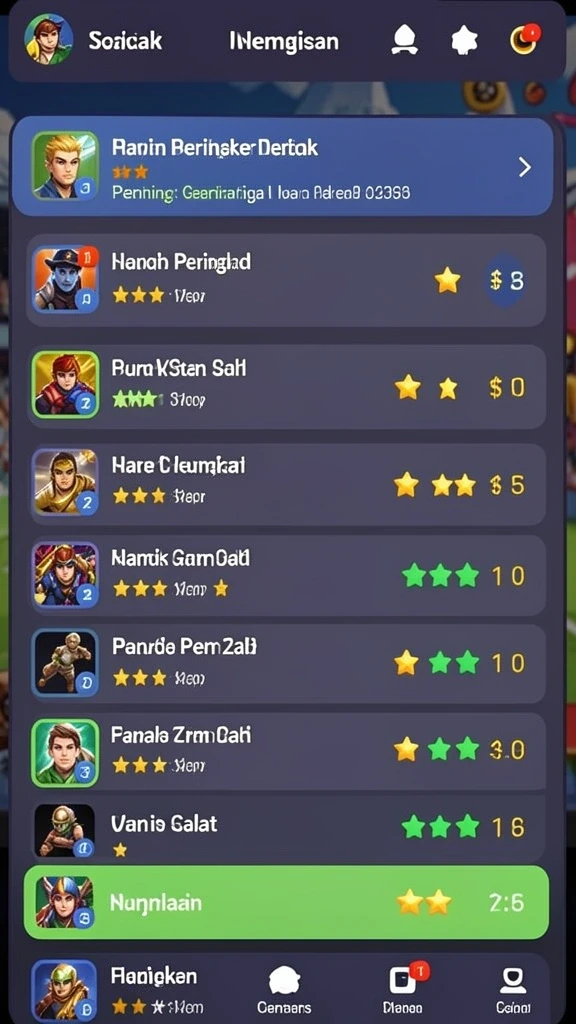 Mode bermain yang beragam dan menantang.