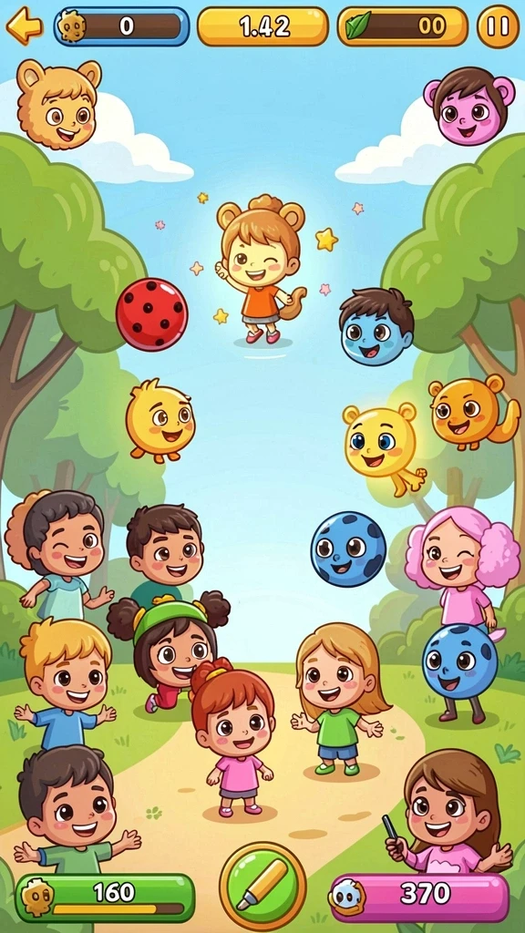 Tampilan grafis yang memukau dan penuh warna.