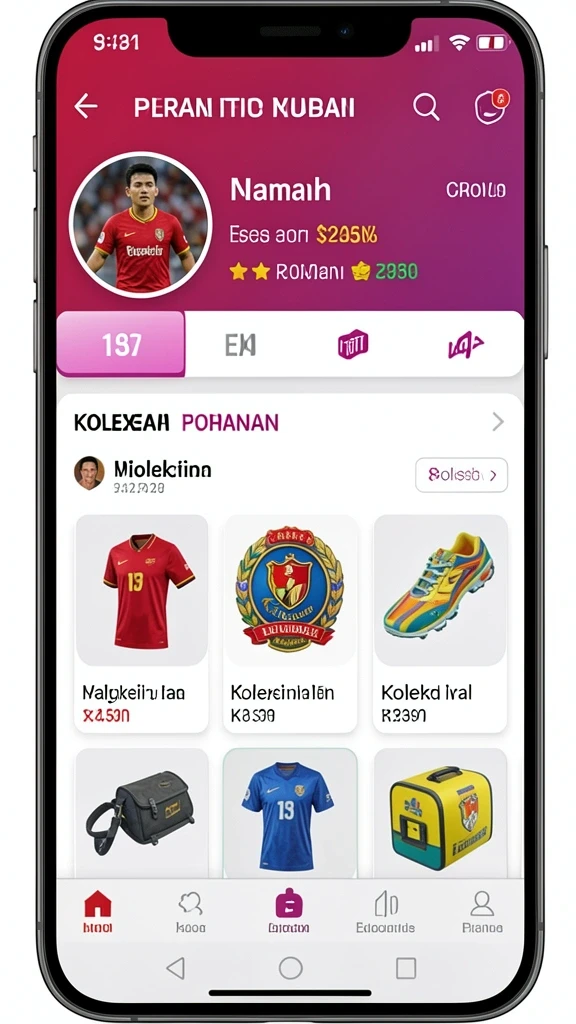Fitur komunitas yang mendukung interaksi antar pemain.