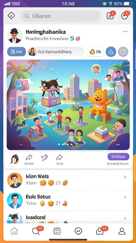 Pengalaman bermain yang seru dan interaktif.