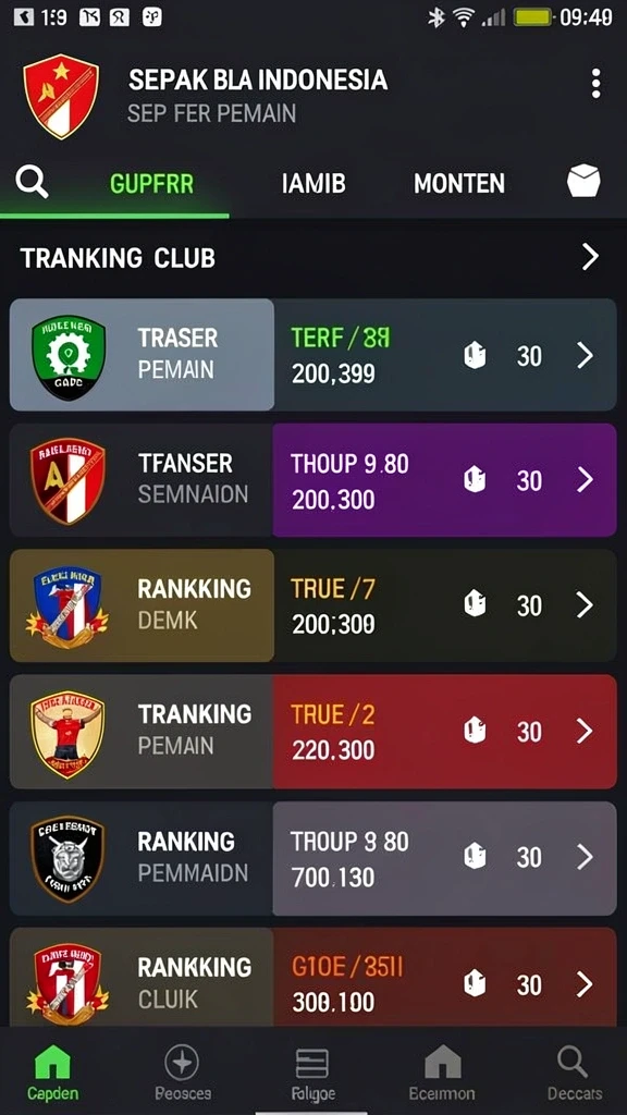 Tampilan antarmuka pengguna yang intuitif dan menarik.