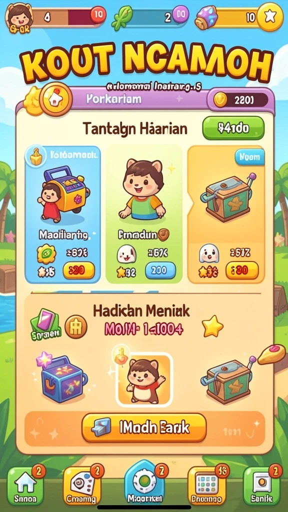 Menangkan hadiah menarik setiap hari!
