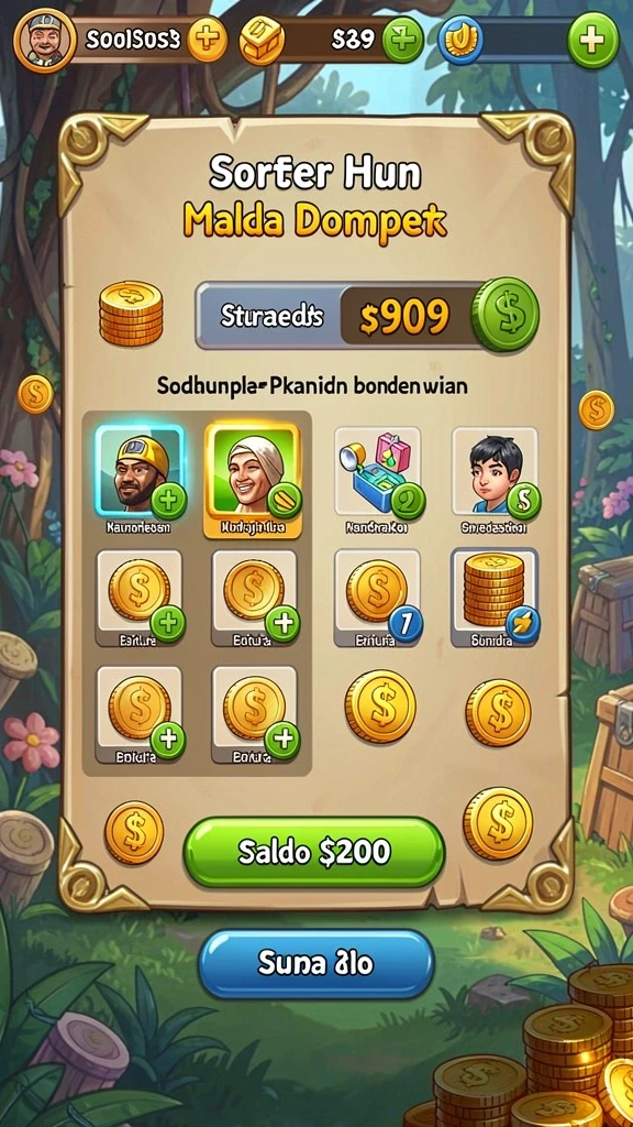 Menampilkan berbagai tema slot yang tersedia.