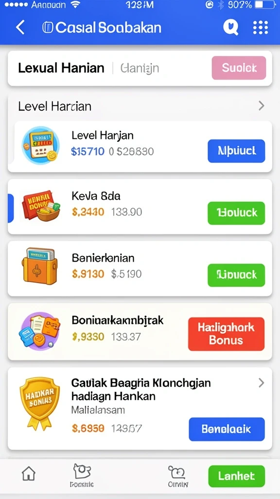 Menjelajahi level baru yang penuh tantangan.