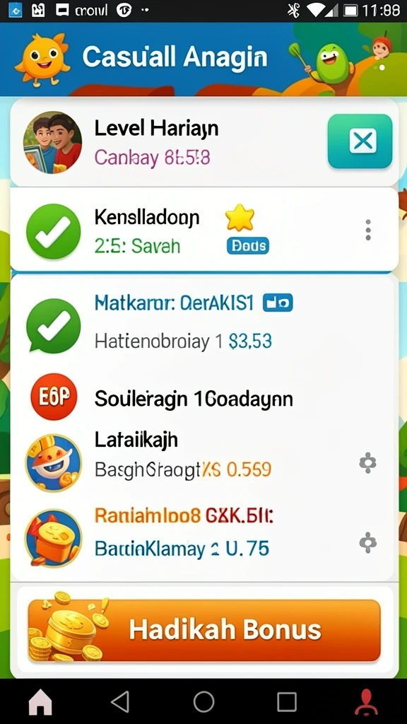 Efek suara yang realistis menambah pengalaman bermain.