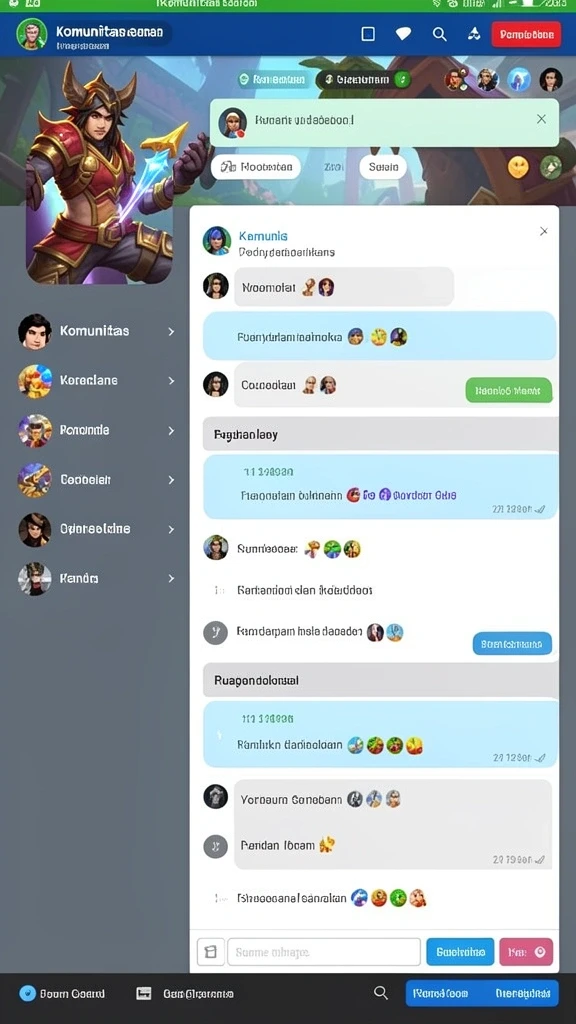 Fitur tantangan harian yang menarik.