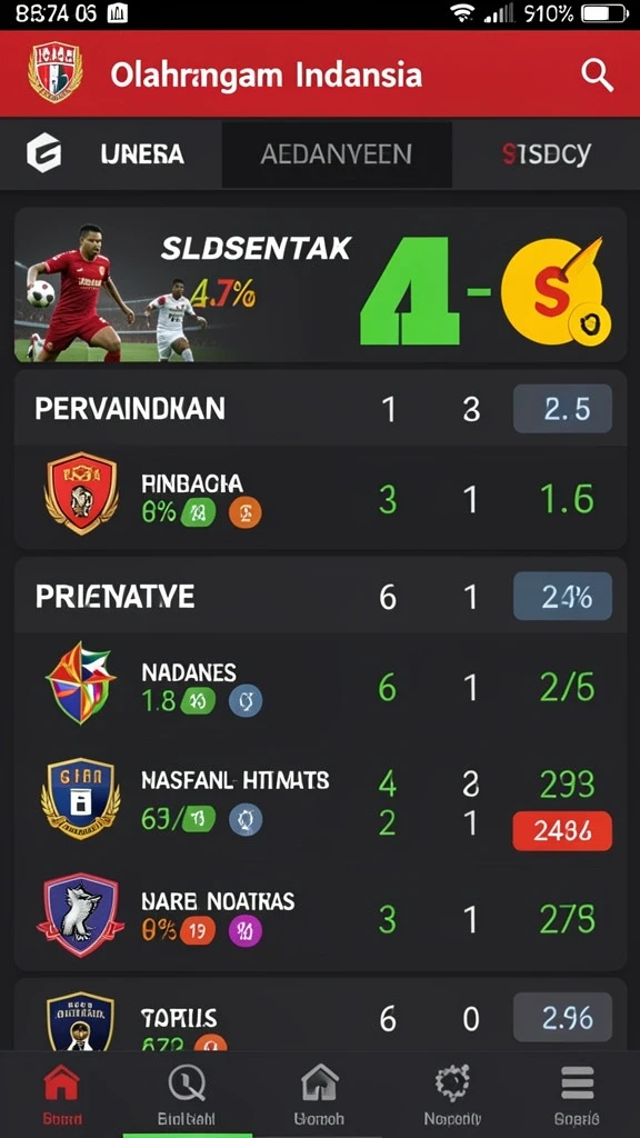 Tampilan antarmuka yang user-friendly.