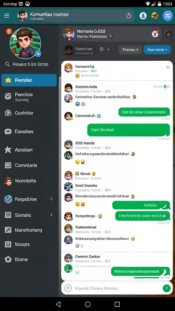 Grafis yang menawan membuat pengalaman bermain semakin seru.