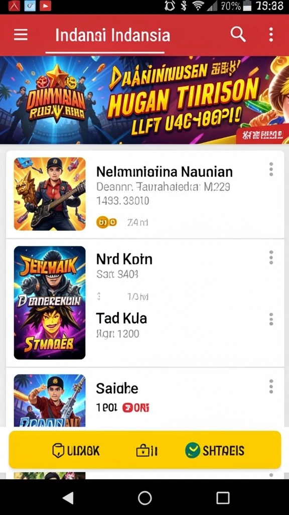 Tampilan menawan dengan desain slot yang beragam.