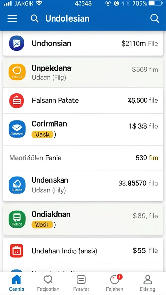 Bonus harian untuk pemain setia.