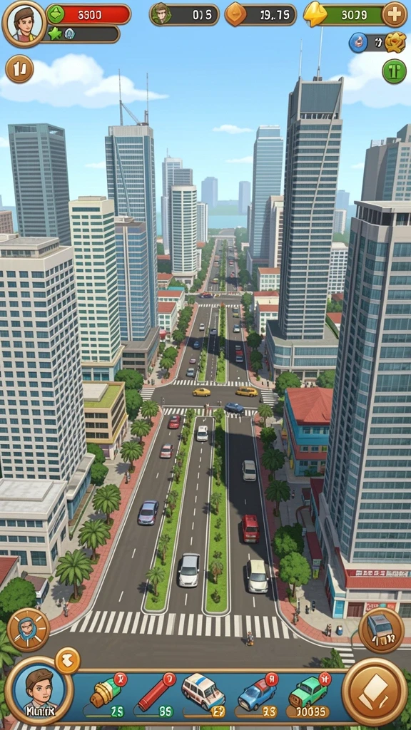 Karakter yang bervariasi dan menarik.