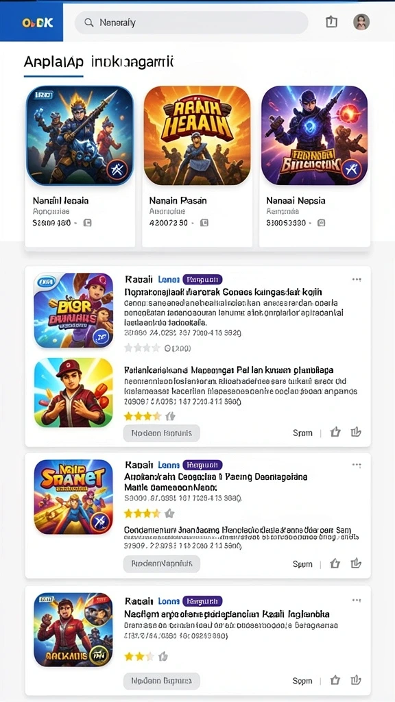 Tantangan yang membuat ketagihan dan seru.